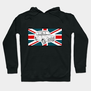 vintage cool minicar Hoodie